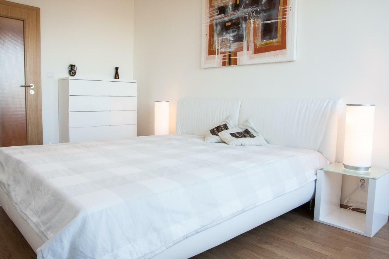Prostorny 3 Pokojovy Apartman S Dvema Terasami Praga Zewnętrze zdjęcie